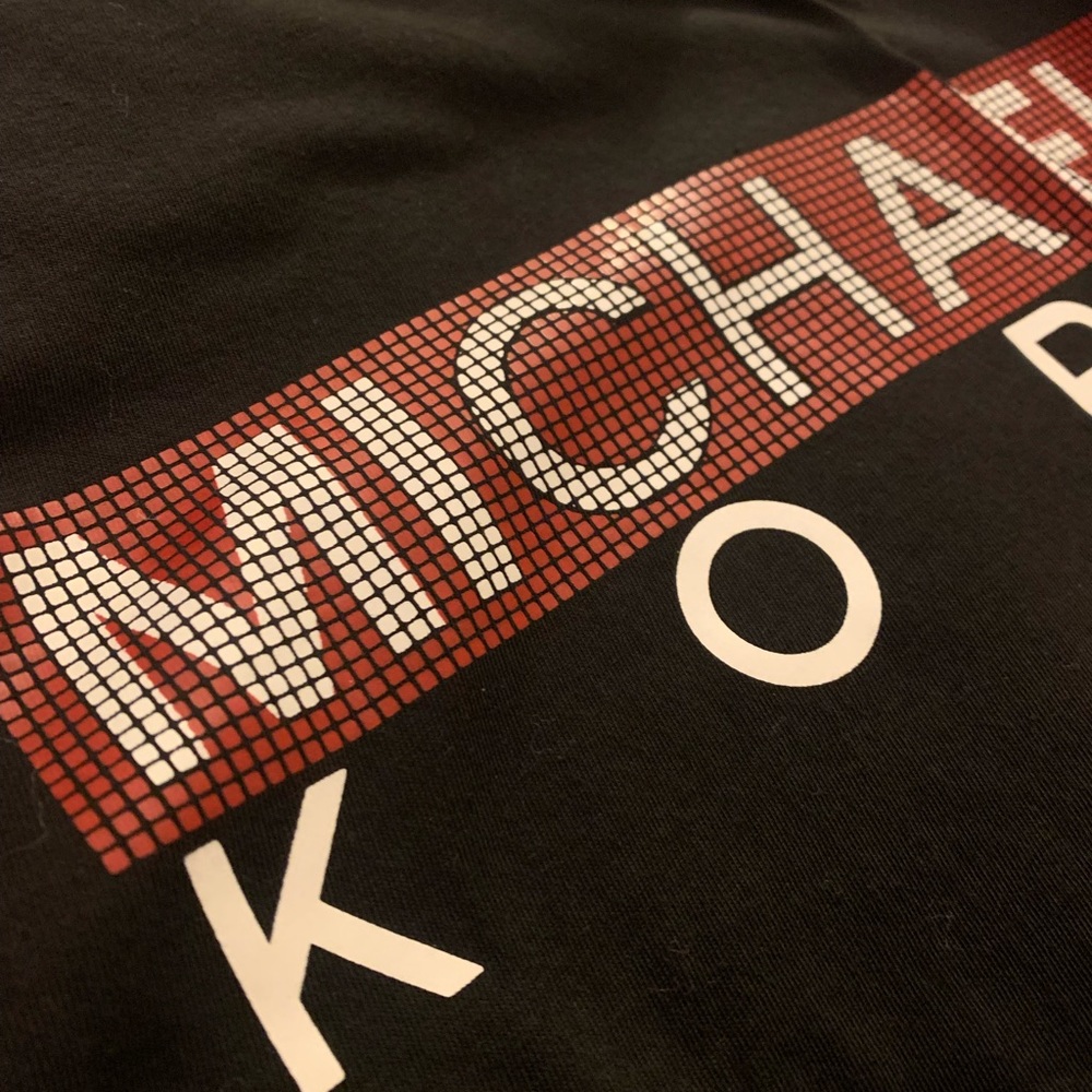 「SOLD」NWT MICHAEL KORS AUTHENTIC MEN'S CREW NECK LONG SLEEVE T-SHIRT SIZE XL